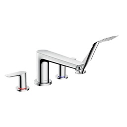 [HAN-71744001] Hansgrohe 71744001 Talis E 4 Hole Roman Tub Set Trim Chrome