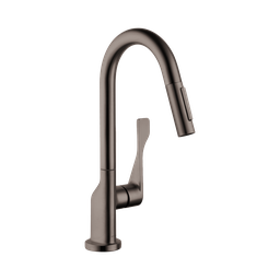 [HAN-39836341] Hansgrohe 39836341 Axor Citterio Prep Kitchen Faucet Brushed Black Chrome