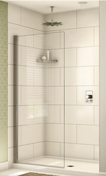 [FLE-EST34-11-40] Fleurco EST34 Siena Solo Pivot Shower Shield 75 Chrome