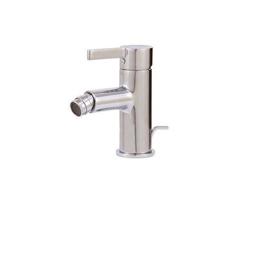 [AQB-68024BN] Aquabrass 68024 Blade Single Hole Bidet With Swivel Spray Brushed Nickel