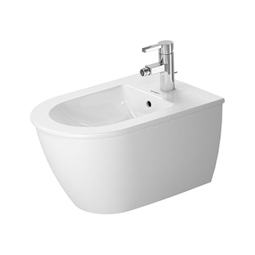 [DUR-22491500001] Duravit 224915 Darling New Wall Mounted Bidet White WonderGliss