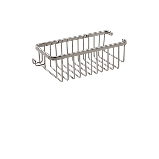 [AQB-02054BN] Aquabrass 2054 Baskets Rectangular Basket With Razor Handle Brushed Nickel