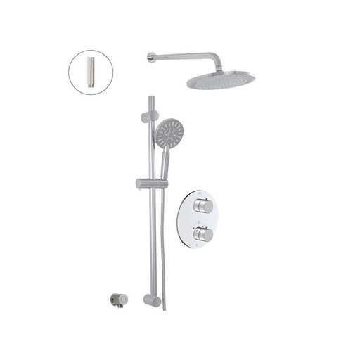 [ALT-9148201] ALT 91482 Thermostatic Shower System 2 Functions Chrome