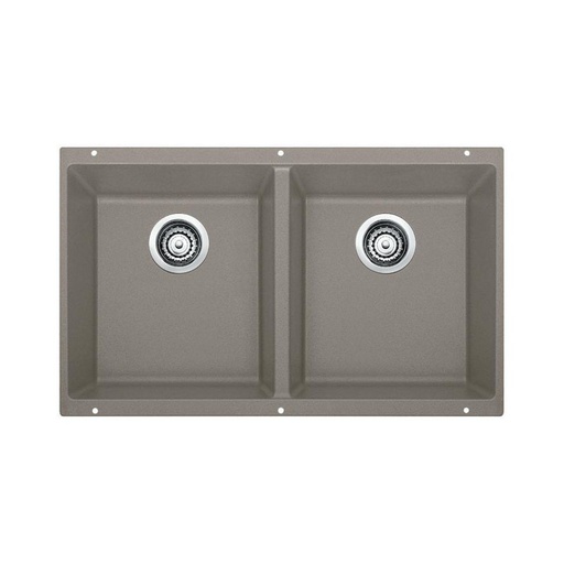 [BLA-401179] Blanco 401179 Precis U 2 Double Undermount Kitchen Sink