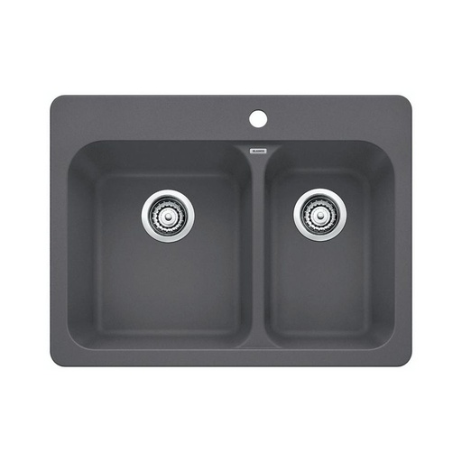 [BLA-401392] Blanco 401392 Vision 1.5 Double Drop In Kitchen Sink