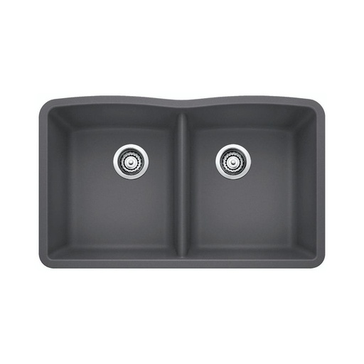 [BLA-401402] Blanco 401402 Diamond U 2 Double Undermount Kitchen Sink