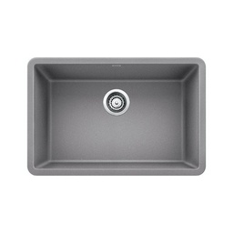 [BLA-401892] Blanco 401892 Precis U 27 Single Undermount Kitchen Sink Metallic Grey