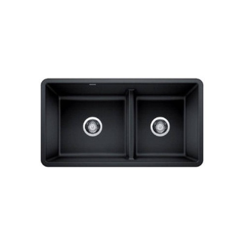 [BLA-402065] Blanco 402065 Precis U 1 3/4 Low Divide Double Sink Anthracite